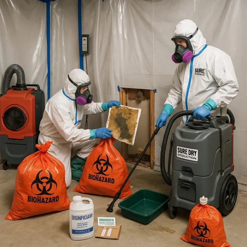 Contaminated Water Handling Protocols process in Santo Domingo, PR